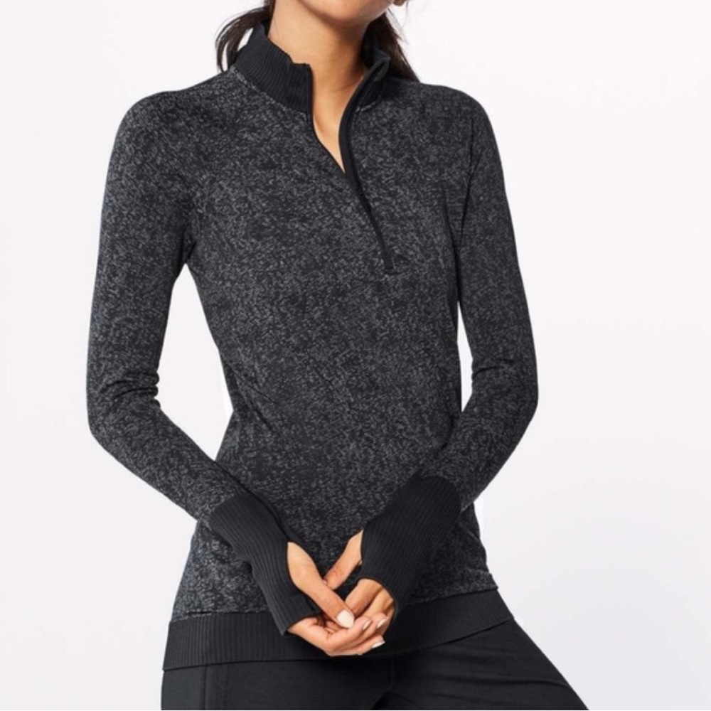 Lululemon Rest Less Quarter Zip Pullover Size 4*